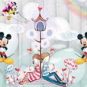 Mickey Mouse Character Mural B15374755