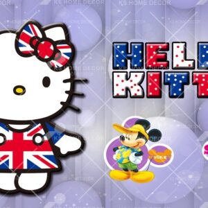 Hello Kitty Character Mural B15426621