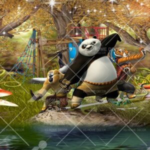 Kung Fu Panda Character Mural B15427814