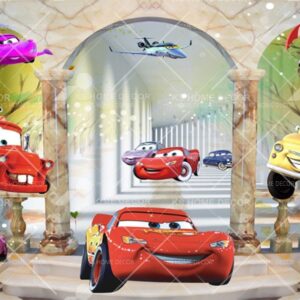 The Cars Character Mural B15483970