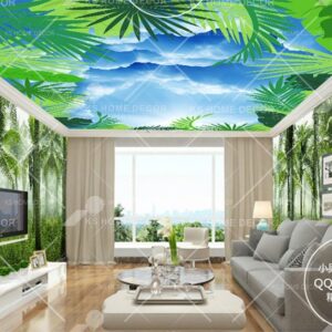 3D Theme Jungle Scene Nature Mural 15491962