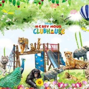 Animals Character Mural B15618740