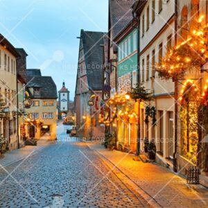 Romantic Road Germany Street View City Skyline Mural B15690292