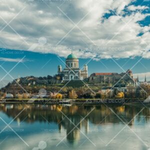 Esztergom Basilica View City Skyline Mural B15703976
