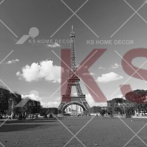 Black & White Paris Tower Building & Landmarks Mural 16857488_xxl