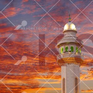 Sunset Bahrain Arab Muslim Mosque Islamic Mural 28172807