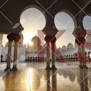 Sunset Sheikh Zayed Mosque Islamic Mural 35108768