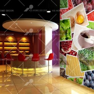 Fruits Nuts Collage Food & Drinks Mural 38622449_xxl