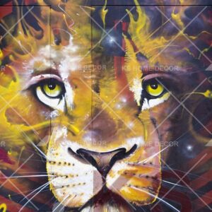 Lion Colour Wall Art Animal & Wildlifes Mural 48611979_xxl