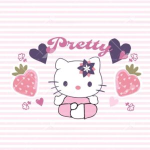 Hello Kitty Character Mural CC70002