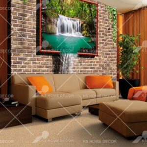3D Jungle Waterfall View Nature Mural 56106dd10ab74_1024
