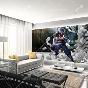 3D League of Legends Shen Break Through Wall Character Mural 56271ee249447_1024