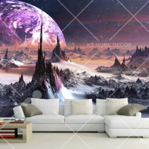 Universe Planet Space Galaxy Mural 13835682