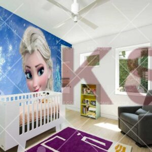 Frozen Character Mural F001