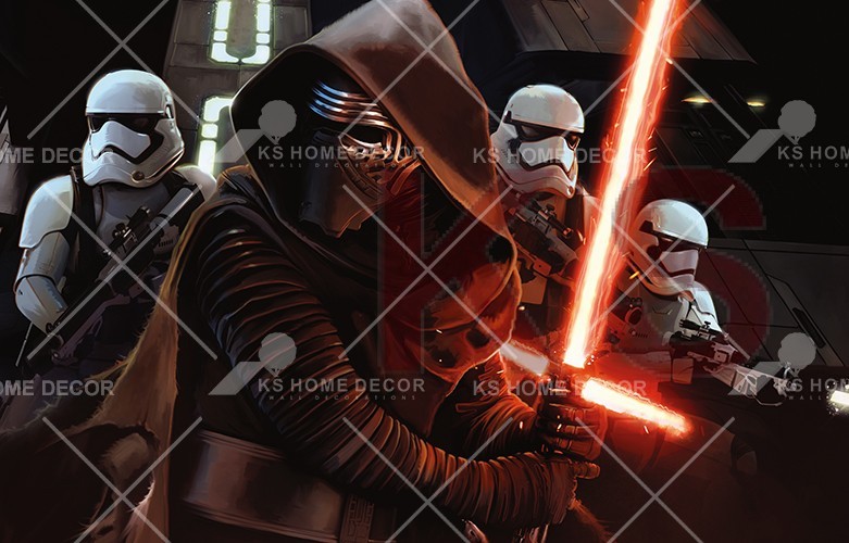 Star Wars Character Mural d993a9g