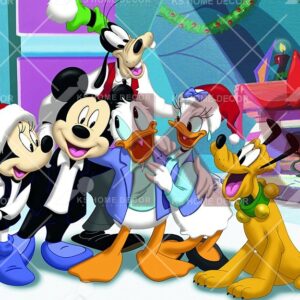 Mickey Mouse Friends Character Mural C26