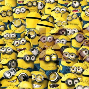 Minions Character Mural C29