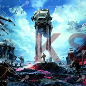 Star Wars Character Mural star-wars3