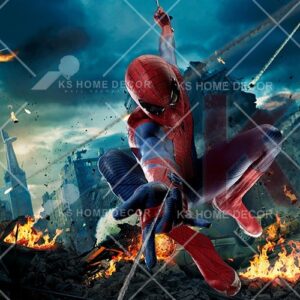 Spiderman Character Mural C35