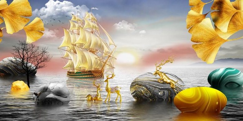 smooth sailing canvas art