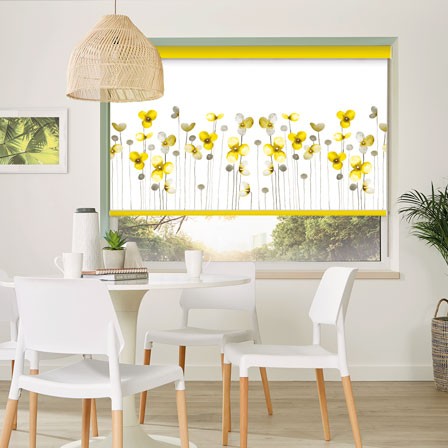 Floral Roller Blinds Floral Roller Blinds