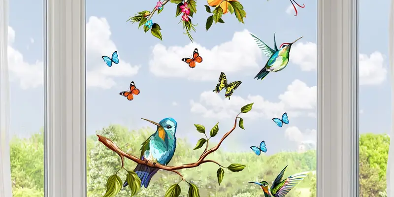 Hummingbird Wall Decals Hummingbird Wall Decals