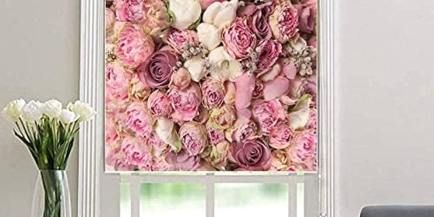 Flower Design Roller Blinds