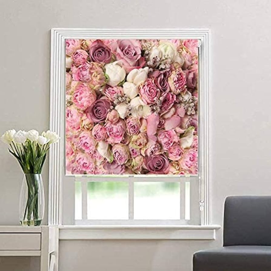Flower Design Roller Blinds Flower Design Roller Blinds