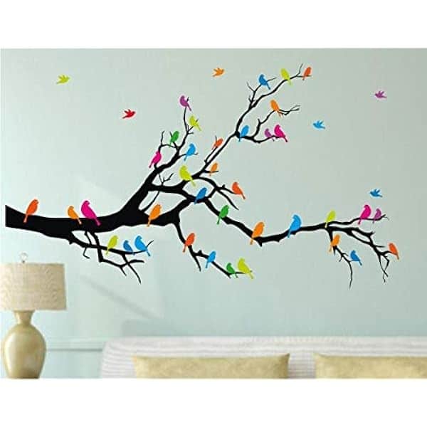 Long Tree Wall Sticker Long Tree Wall Stickers