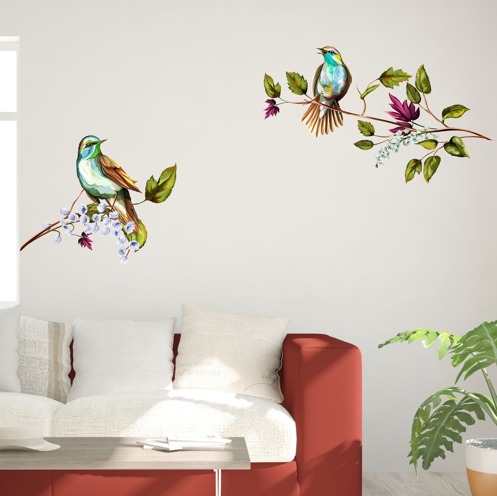 Nightingales Wall Sticker Nightingales Wall Stickers