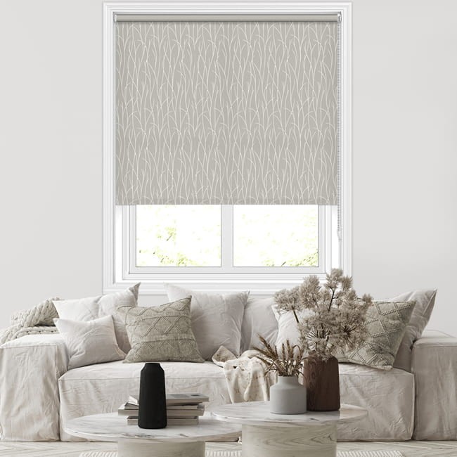 Organic Metallic Roller Blinds Organic Metallic Roller Blinds
