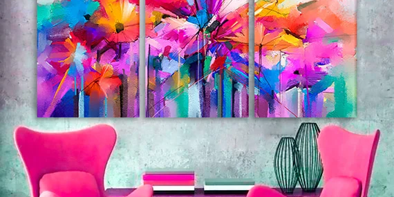 Spring Flower Canvas Art