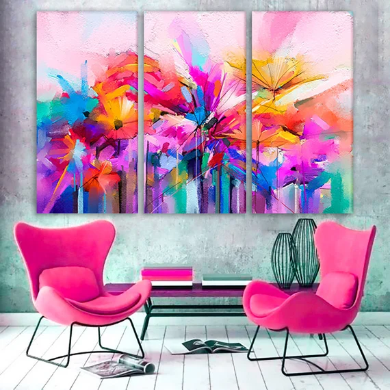 Spring Flower Canvas Art Spring Flower Canvas Art