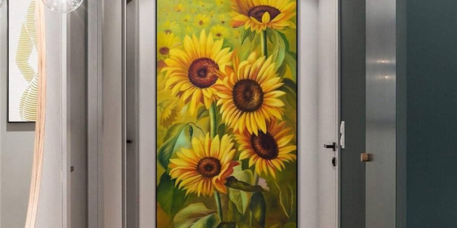 Sunflower Wall Canvas Art