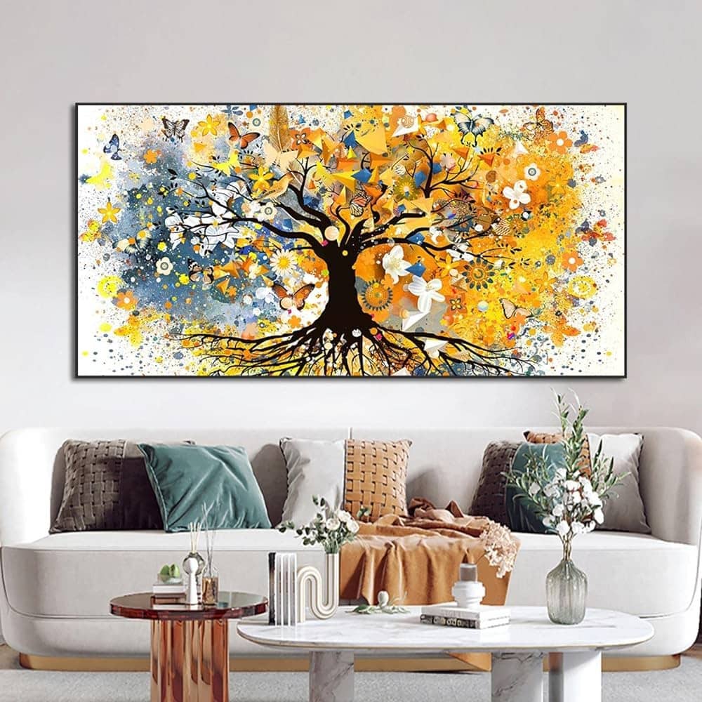 Tree Canvas Wall Paintings Tree Canvas Wall Paintings