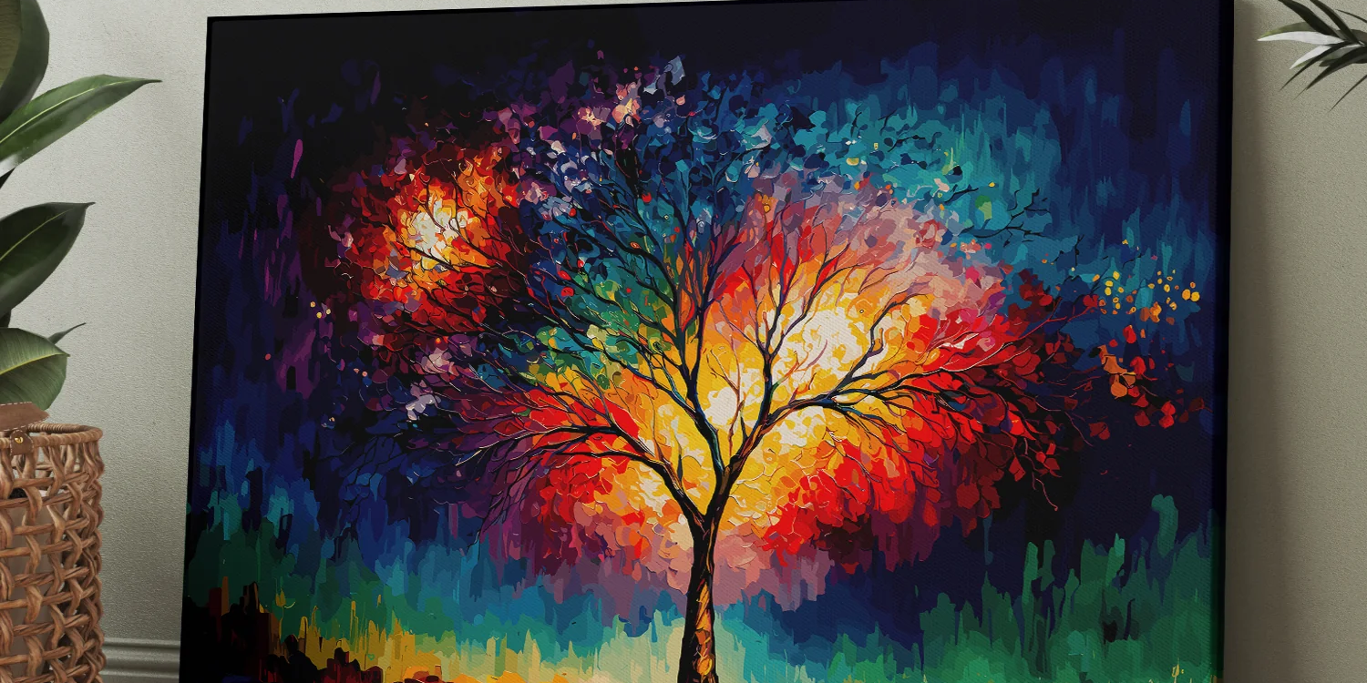 Vibrant Nature Canvas Paintings