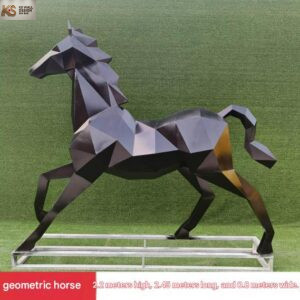 Stainless Steel Sculpture Horse