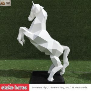 Stainless Steel Sculpture Horse
