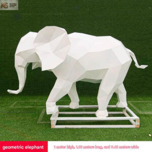 Stainless Steel Sculpture Elephant