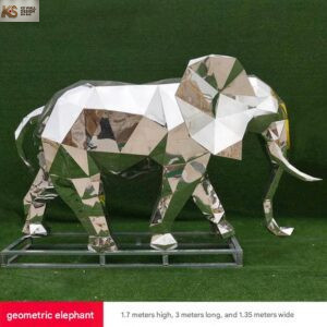Stainless Steel Sculpture Elephant