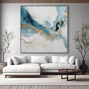 Large format digital printer outputting a museum grade giclee fine art print on 100 percent cotton rag paper at a KL print shop.